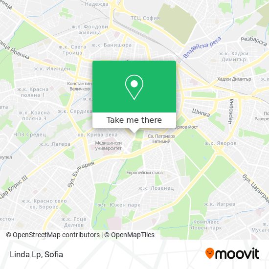 Linda Lp map