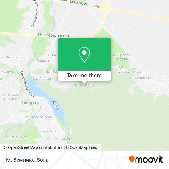 М. Земника map