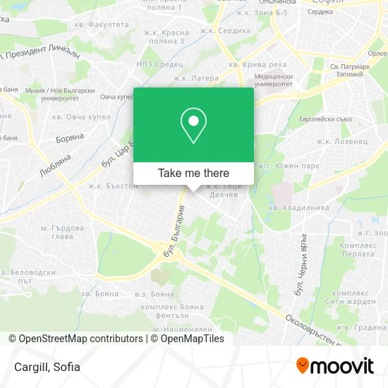 Карта Cargill