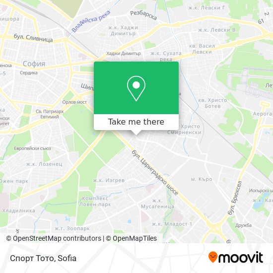 Спорт Тото map