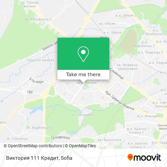 Виктория 111 Кредит map
