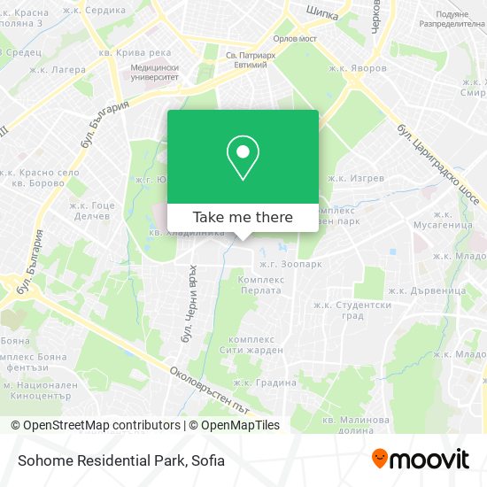 Sohome Residential Park map