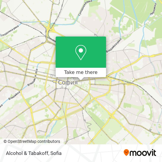 Alcohol & Tabakoff map