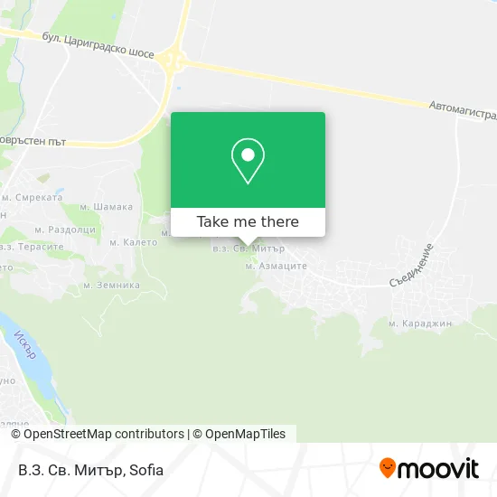 Карта В.З. Св. Митър