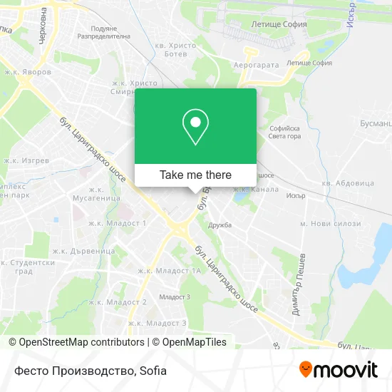 Карта Фесто Производство