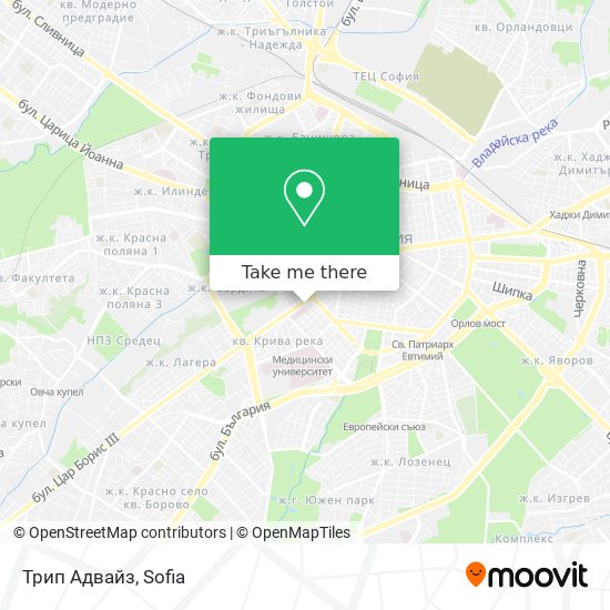 Трип Адвайз map