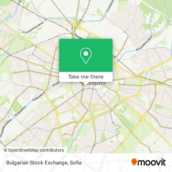 Bulgarian Stock Exchange map