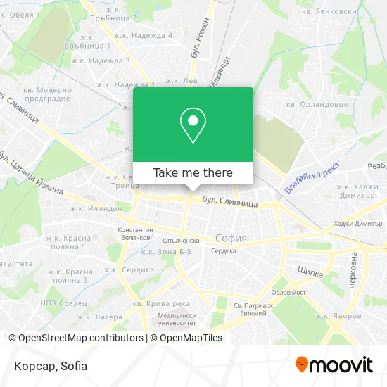 Карта Корсар