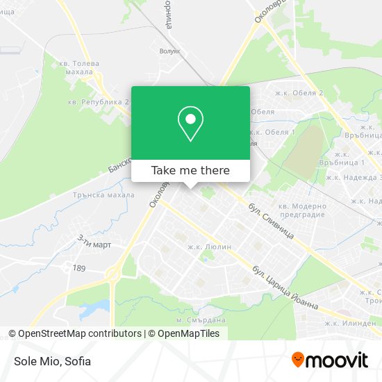 Sole Mio map