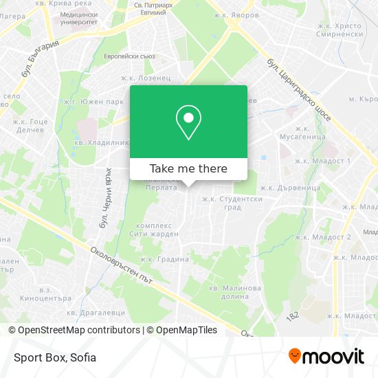 Sport Box map