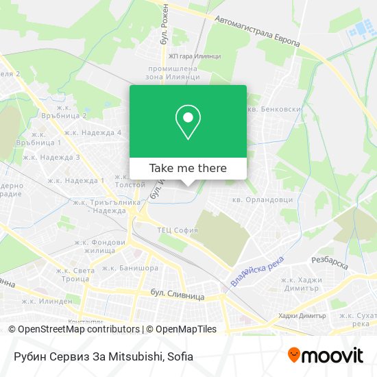 Рубин Сервиз За Mitsubishi map