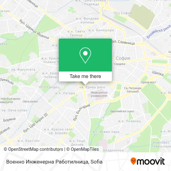 Карта Военно Инженерна Работилница