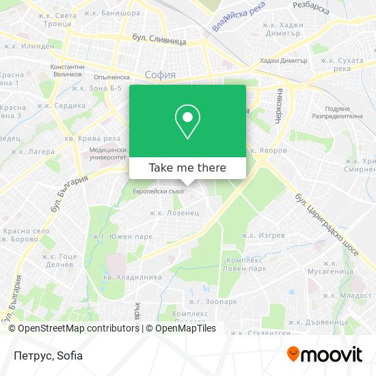 Петрус map