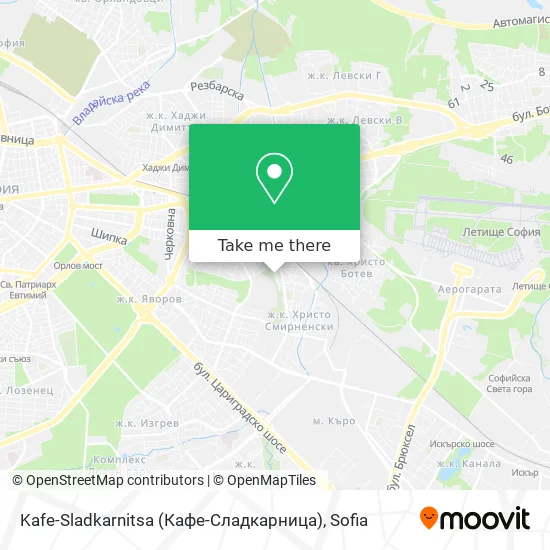 Карта Kafe-Sladkarnitsa (Кафе-Сладкарница)