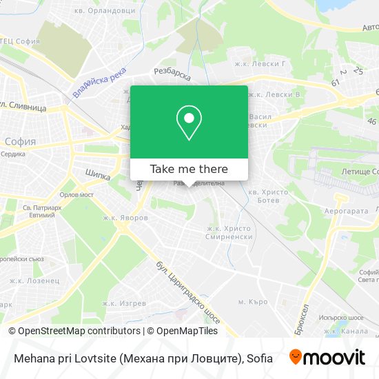 Mehana pri Lovtsite (Механа при Ловците) map