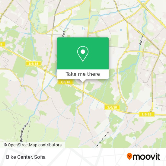 Bike Center map