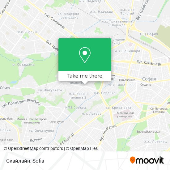 Скайлайн map