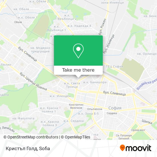 Кристъл Голд map