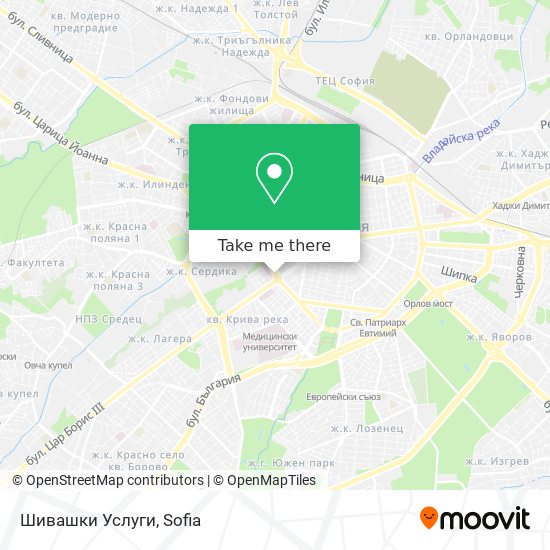 Шивашки Услуги map