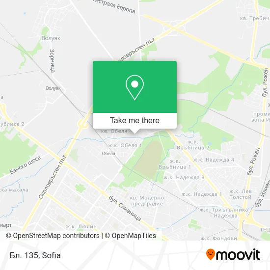 Карта Бл. 135