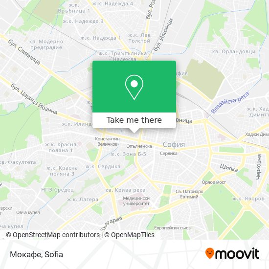 Мокафе map