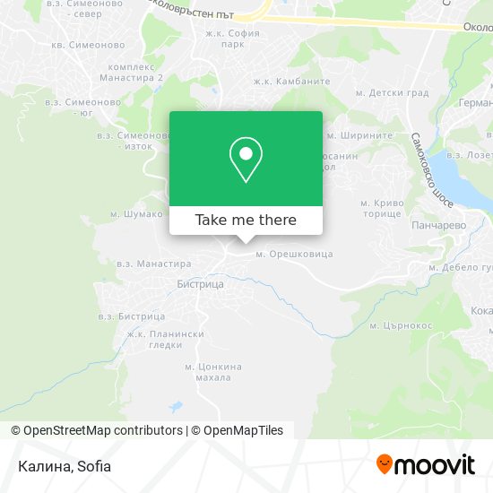 Калина map