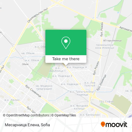Месарница Елена map
