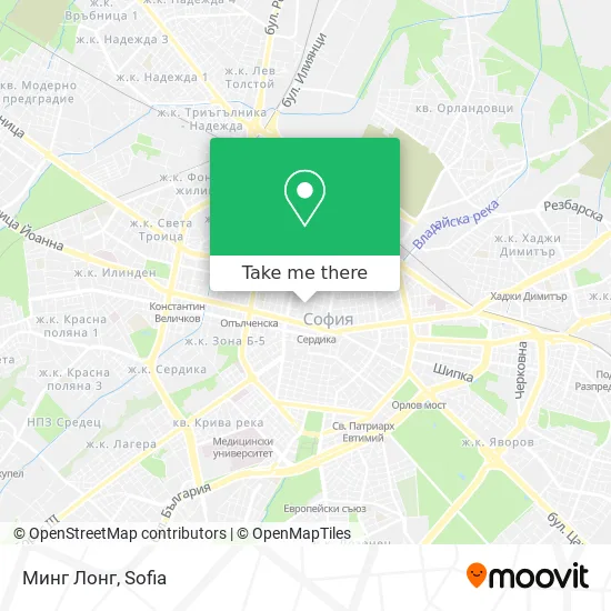 Карта Минг Лонг
