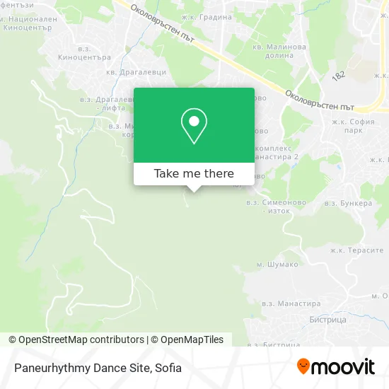 Карта Paneurhythmy Dance Site