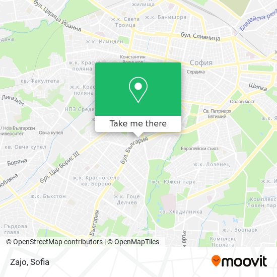 Карта Zajo