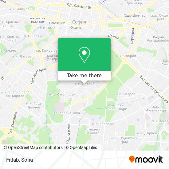 Карта Fitlab