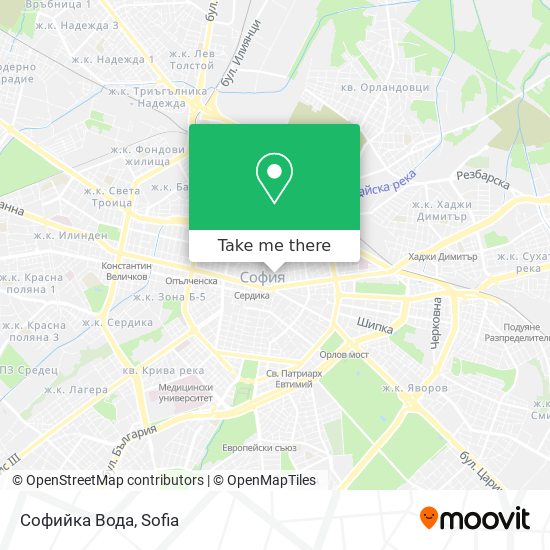 Софийка Вода map