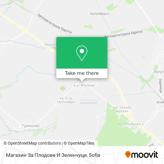 Магазин За Плодове И Зеленчуци map