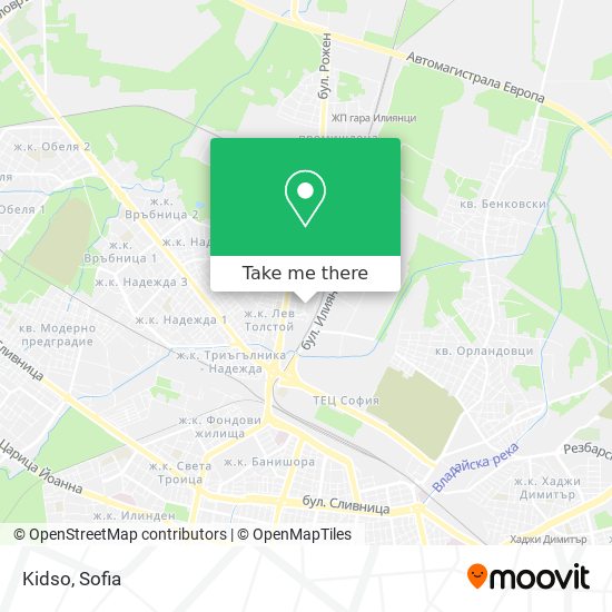 Карта Kidso