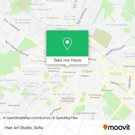 Hair Art Studio map