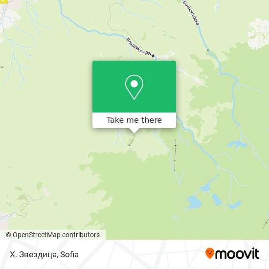 Х. Звездица map