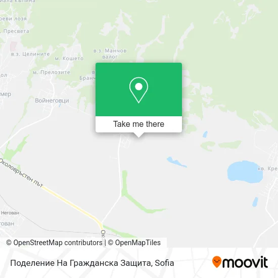 Карта Поделение На Гражданска Защита