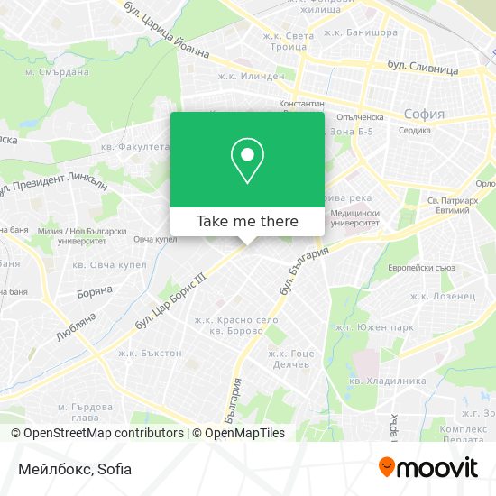 Мейлбокс map