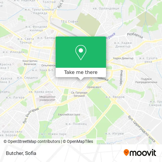 Butcher map