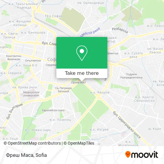 Фреш Маса map