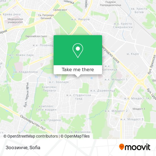 Зоозинче map