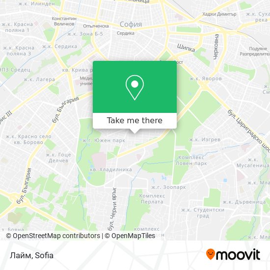 Лайм map