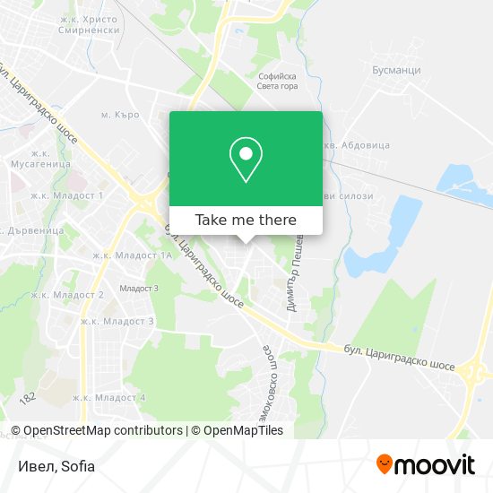 Ивел map