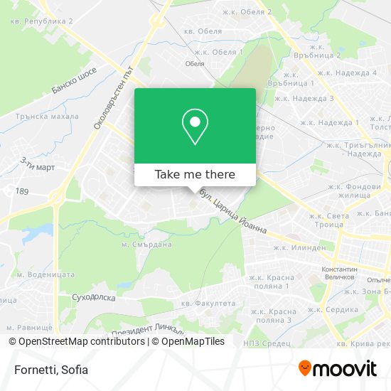 Fornetti map