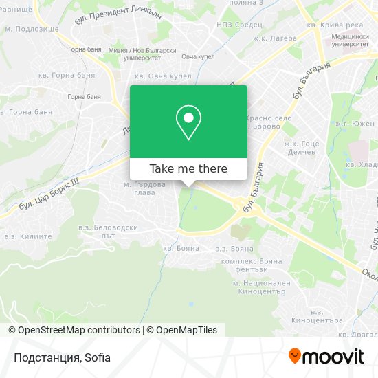Подстанция map