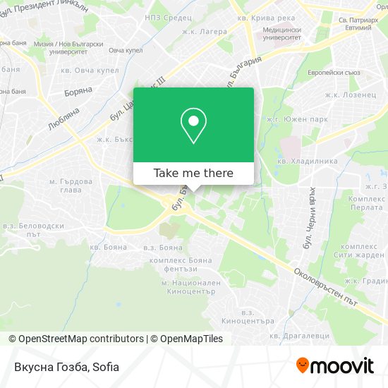 Вкусна Гозба map