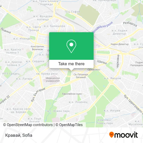 Карта Кравай