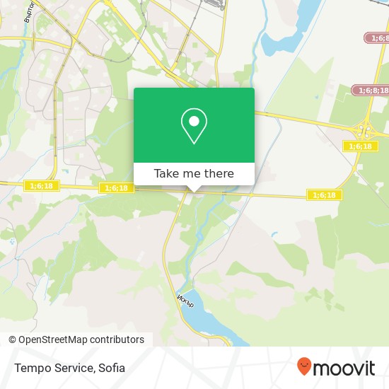 Tempo Service map