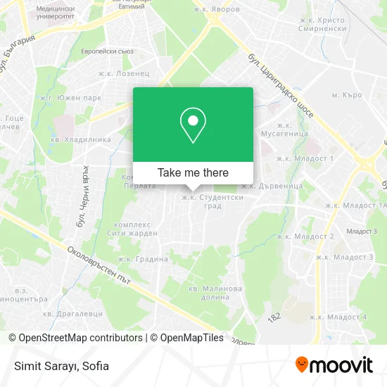 Карта Simit Sarayı