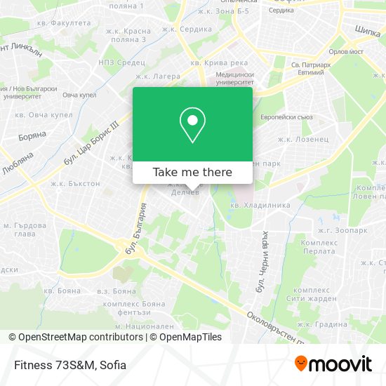 Fitness  73S&M map